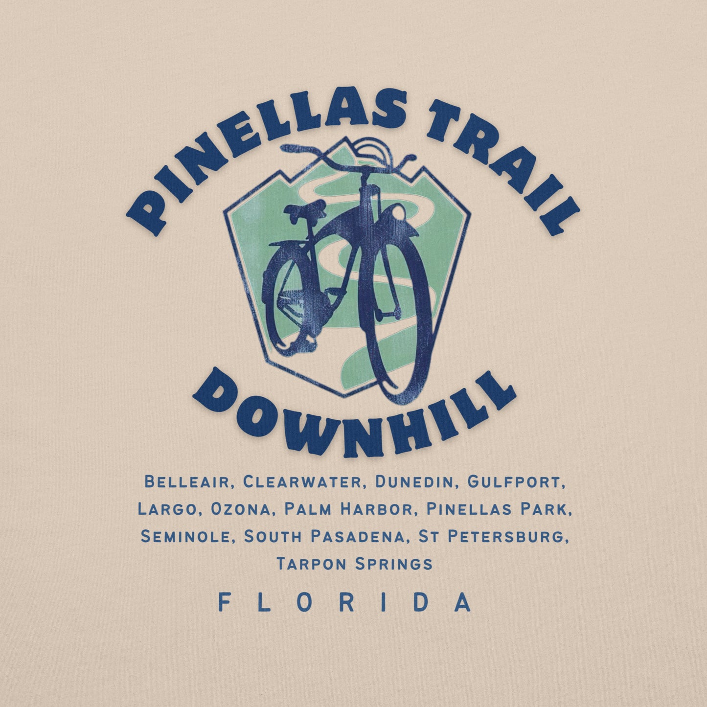 Trippin Bike Co. Pinellas Trail T-shirt